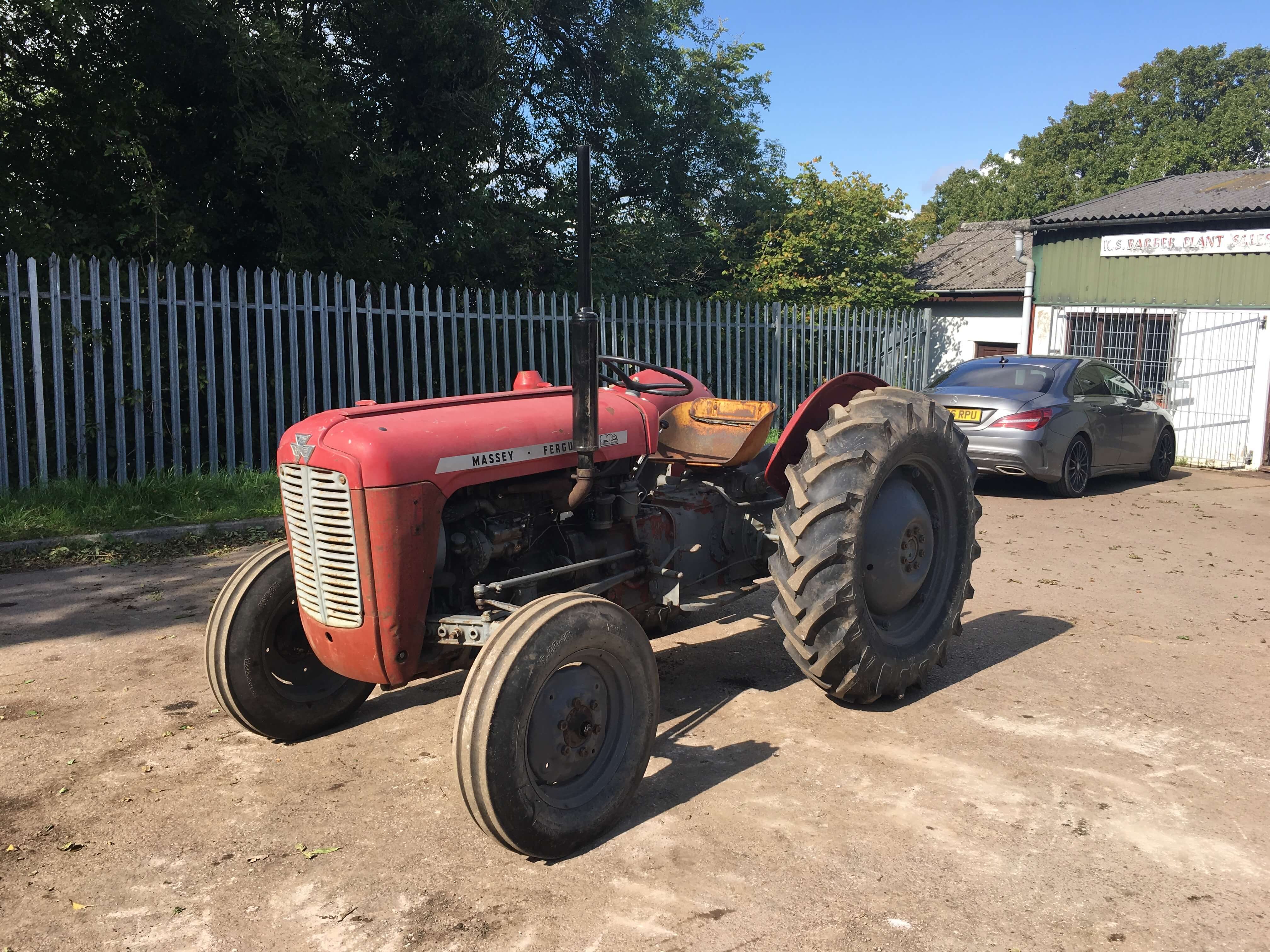 1963 MASSEY FERGUSON 35X K S BARBER PLANT
