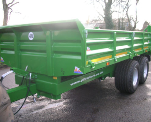 10T Dropside Tipping Trailer