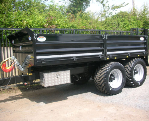 12T Dropside Tipping Trailer