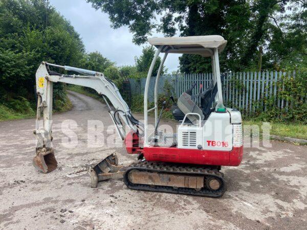 2013 TAKEUCHI TB016 MINI DIGGER - Image 2