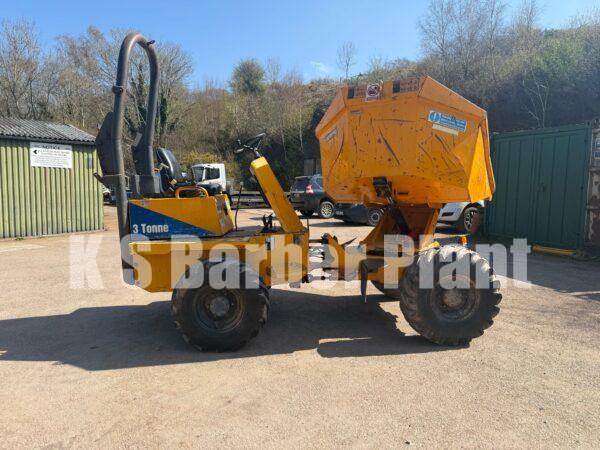2007 THWAITES 3 TON SWIVEL SKIP DUMPER - Image 3