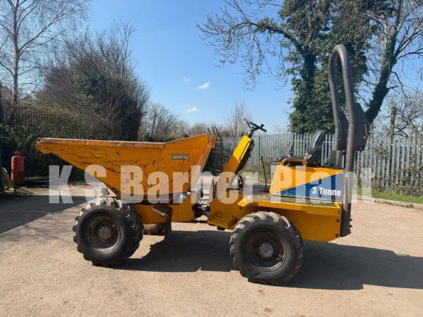 2007 THWAITES 3 TON SWIVEL SKIP DUMPER