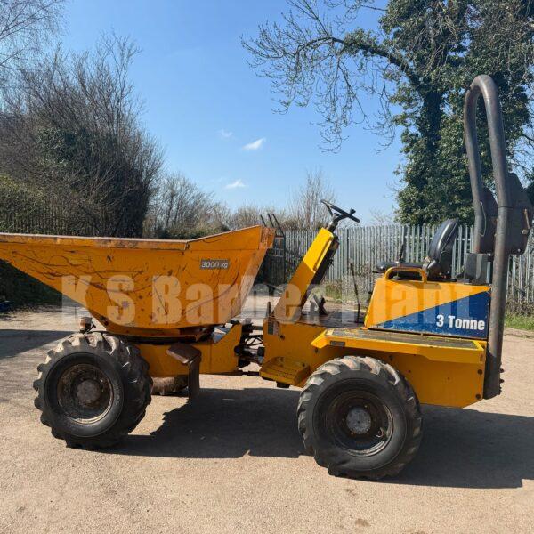 2007 THWAITES 3 TON SWIVEL SKIP DUMPER