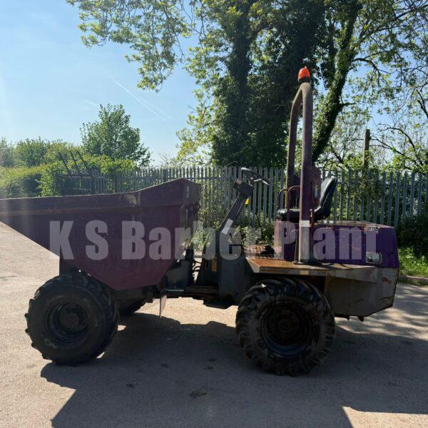 2008 TEREX 3 TON FORWARD TIP DUMPER