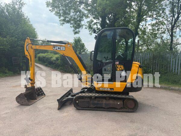 2017 JCB 8026CTS MINI EXCAVATOR
