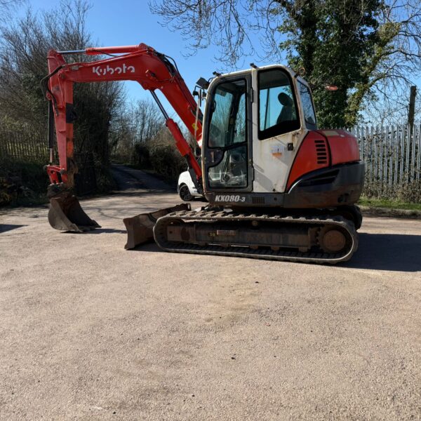 2009 KUBOTA KX080-3 EXCAVATOR