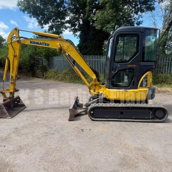 2011 KOMATSU PC35 MINI EXCAVATOR