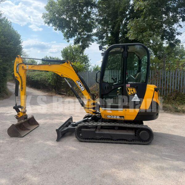2013 JCB 8026 MINI EXCAVATOR
