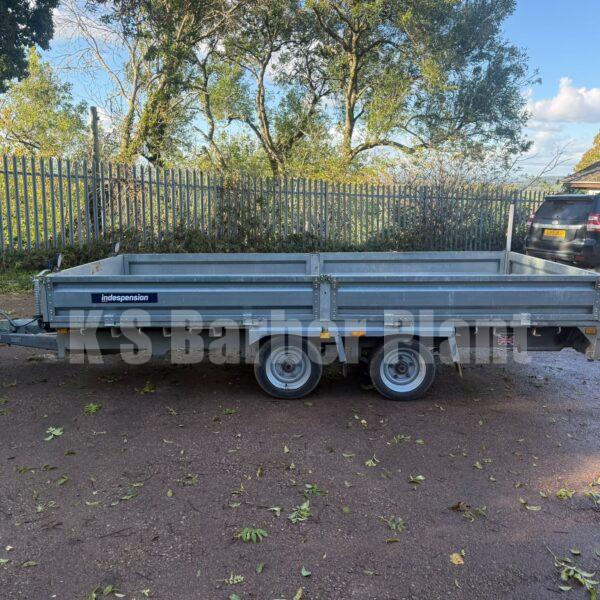 2022 INDESPENSION 14FT DROPSIDE TRAILER